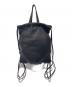 NICENESS (ナイスネス) ROGER Deer Leather Knapsack ブラック：50000円
