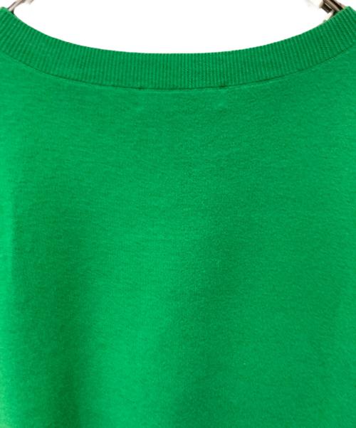 CABAN（キャバン）CABAN (キャバン) コットンカシミヤ クルーネックベスト グリーン サイズ:Mの古着・服飾アイテム