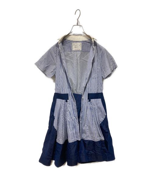sacai（サカイ）sacai (サカイ) Short Sleeve Shirt Dress スカイブルー サイズ:1の古着・服飾アイテム