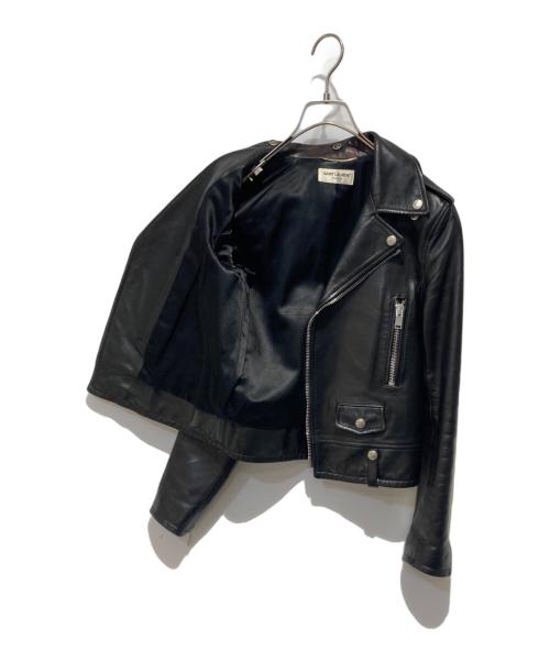 Saint Laurent Paris（サンローランパリ）Saint Laurent Paris (サンローランパリ) L01 ライダースジャケット ブラック サイズ:F34の古着・服飾アイテム