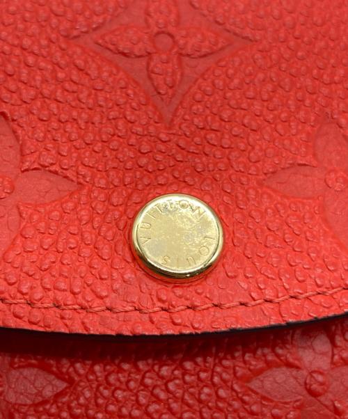LOUIS VUITTON（ルイ ヴィトン）LOUIS VUITTON (ルイ ヴィトン) ポルトモネ・ロザリ オレンジの古着・服飾アイテム