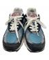 NEW BALANCE (ニューバランス) M990TE3 ブラック×ネイビー サイズ:26.5cm：11000円