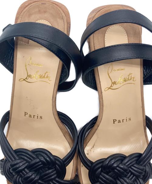 Christian Louboutin（クリスチャン・ルブタン）Christian Louboutin (クリスチャン・ルブタン) Ella 85 ブラック サイズ:36 1/2の古着・服飾アイテム