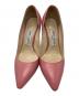JIMMY CHOO (ジミーチュウ) ROMY 85 ピンク サイズ:35 1/2：10000円