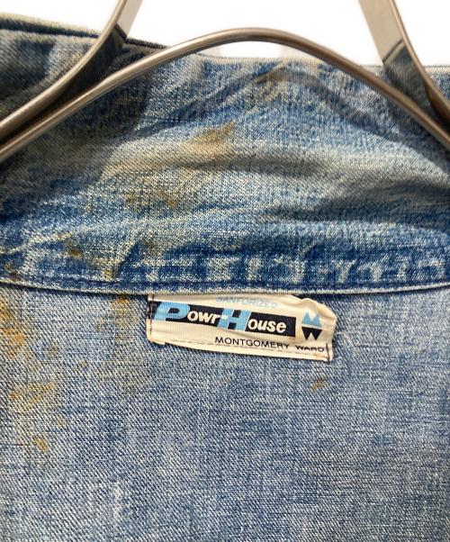 powr house（パワーハウス）powr house (パワーハウス) デニムジャケット インディゴ サイズ:不明の古着・服飾アイテム