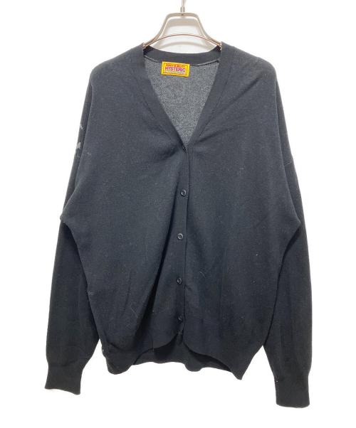 Hysteric Glamour（ヒステリックグラマー）Hysteric Glamour (ヒステリックグラマー) SKULL BORDER柄ジャカード カーディガン ブラック サイズ:Freeの古着・服飾アイテム