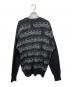 Hysteric Glamour (ヒステリックグラマー) SKULL BORDER柄ジャカード カーディガン ブラック サイズ:Free：12000円