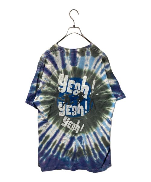 DELTA（デルタ）DELTA (デルタ) The Beatles Yeah Yeah Yeah Tie Dye Shirt ブルー サイズ:Ｌの古着・服飾アイテム