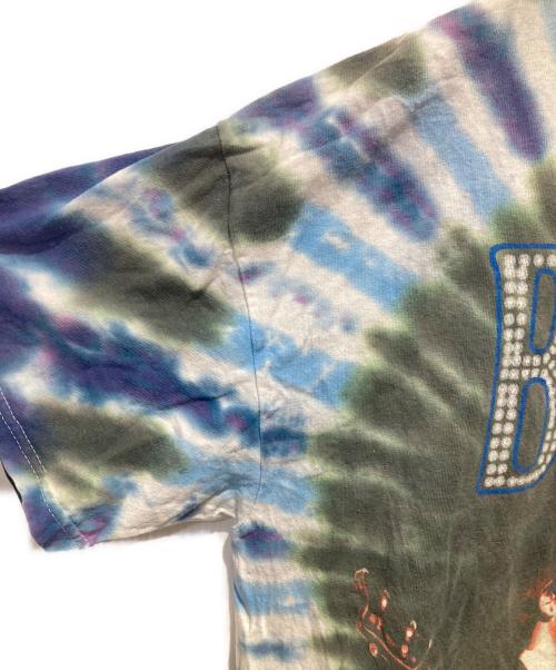 DELTA（デルタ）DELTA (デルタ) The Beatles Yeah Yeah Yeah Tie Dye Shirt ブルー サイズ:Ｌの古着・服飾アイテム