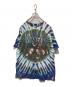 DELTA（デルタ）の古着「The Beatles Yeah Yeah Yeah Tie Dye Shirt」｜ブルー
