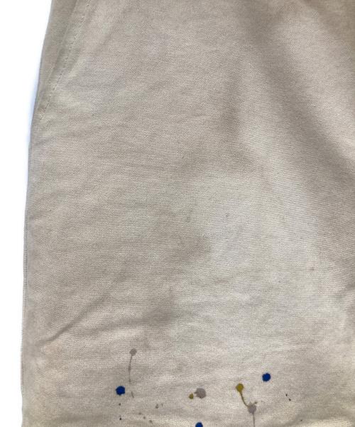 plateau（プラトー）plateau (プラトー) Wide leg work pants ベージュ サイズ:ONEの古着・服飾アイテム