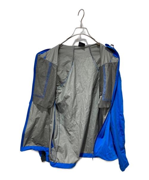 finetrack（ファイントラック）finetrack (ファイントラック) フーデッドジャケット ブルー サイズ:Mの古着・服飾アイテム