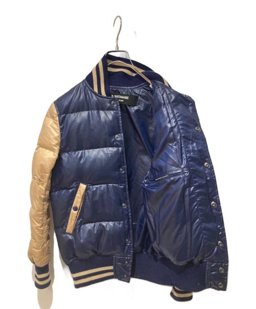 JUNYA WATANABE COMME des GARCONS（ジュンヤワタナベ コムデギャルソン）JUNYA WATANABE COMME des GARCONS ((ジュンヤワタナベ コムデギャルソン) ダウンスカジャン ネイビー サイズ:Sの古着・服飾アイテム