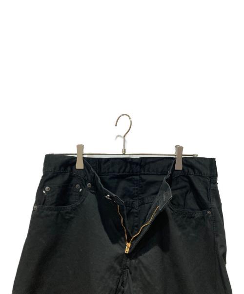 MOMOTARO JEANS（桃太郎ジーンズ）MOMOTARO JEANS (桃太郎ジーンズ) セルヴィッチウエポンナローテーパードパンツ ブラック サイズ:W33の古着・服飾アイテム