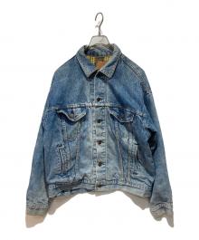LEVI'S（リーバイス）の古着「ネル生地ライナーデニムジャケット」｜インディゴ
