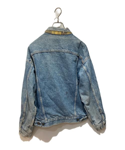 LEVI'S（リーバイス）LEVI'S (リーバイス) ネル生地ライナーデニムジャケット インディゴ サイズ:Mの古着・服飾アイテム