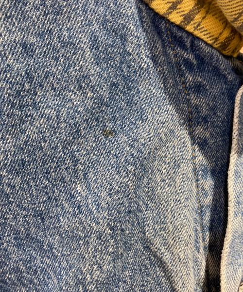LEVI'S（リーバイス）LEVI'S (リーバイス) ネル生地ライナーデニムジャケット インディゴ サイズ:Mの古着・服飾アイテム