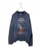 MAISON SPECIALメゾンスペシャル）の古着「Over Crew Neck Sweatshirt」｜ネイビー