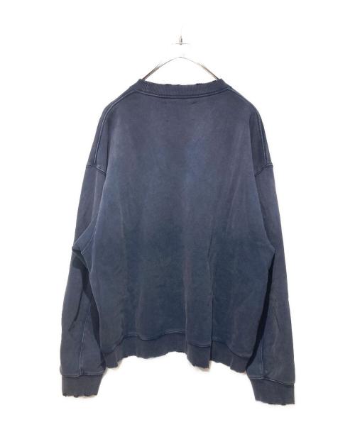 MAISON SPECIAL（メゾンスペシャル）MAISON SPECIAL (メゾンスペシャル) Over Crew Neck Sweatshirt ネイビー サイズ: 00の古着・服飾アイテム
