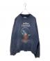MAISON SPECIAL（メゾンスペシャル）の古着「Over Crew Neck Sweatshirt」｜ネイビー
