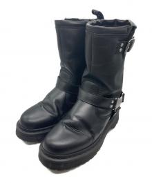 Dr.Martens（ドクターマーチン）の古着「リガーブーツ」｜ブラック