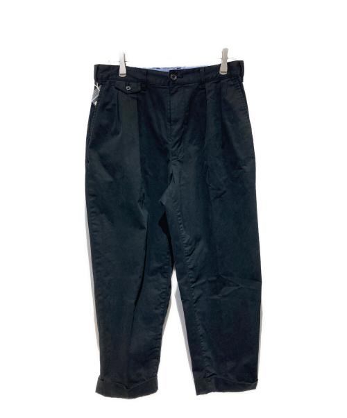BEAMS PLUS（ビームスプラス）BEAMS PLUS (ビームスプラス) 2 Pleats Tapered Twill ブラック サイズ:Mの古着・服飾アイテム