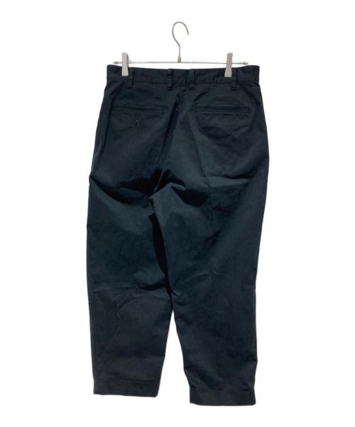 BEAMS PLUS（ビームスプラス）BEAMS PLUS (ビームスプラス) 2 Pleats Tapered Twill ブラック サイズ:Mの古着・服飾アイテム