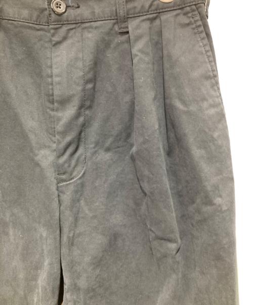 BEAMS PLUS（ビームスプラス）BEAMS PLUS (ビームスプラス) 2 Pleats Tapered Twill ブラック サイズ:Mの古着・服飾アイテム