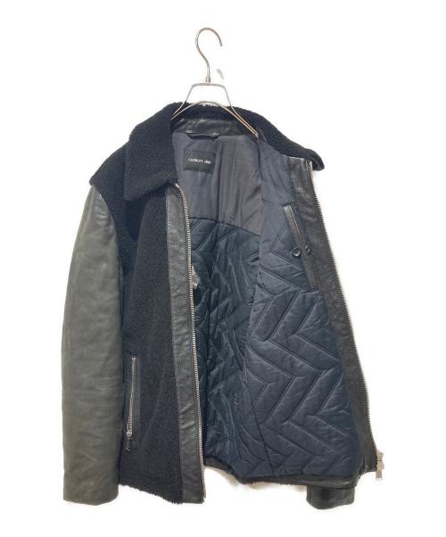 CERRUTI1881（チェルッティ1881）CERRUTI1881 (チェルッティ1881) レザージャケット ブラック サイズ:48の古着・服飾アイテム