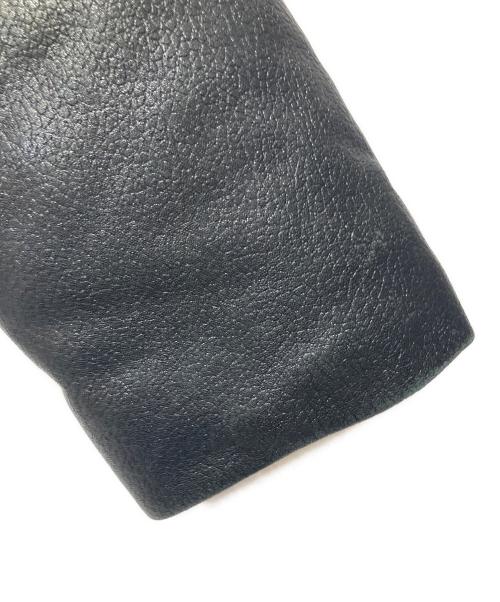 CERRUTI1881（チェルッティ1881）CERRUTI1881 (チェルッティ1881) レザージャケット ブラック サイズ:48の古着・服飾アイテム