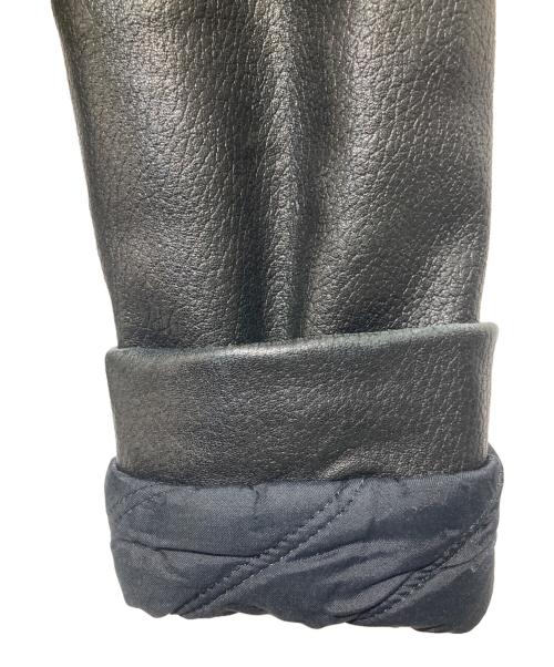 CERRUTI1881（チェルッティ1881）CERRUTI1881 (チェルッティ1881) レザージャケット ブラック サイズ:48の古着・服飾アイテム