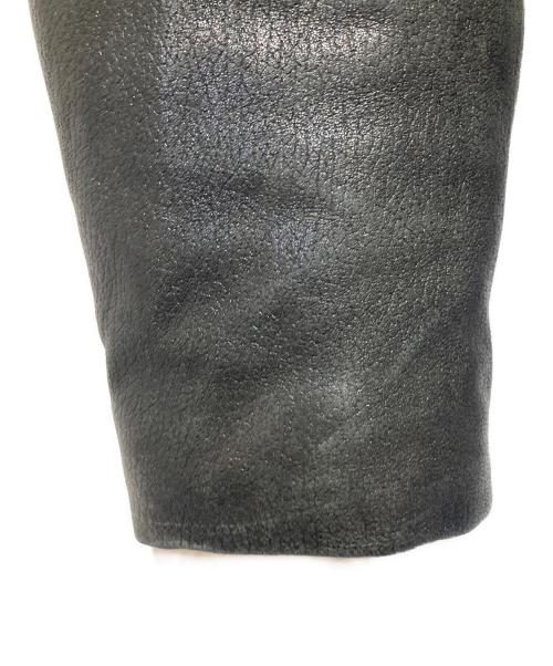 CERRUTI1881（チェルッティ1881）CERRUTI1881 (チェルッティ1881) レザージャケット ブラック サイズ:48の古着・服飾アイテム