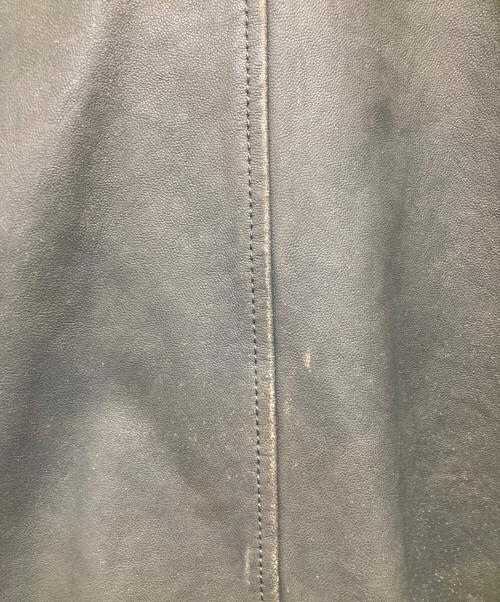 Timberland（ティンバーランド）Timberland (ティンバーランド) ラムレザーブルゾン グリーン サイズ:Mの古着・服飾アイテム
