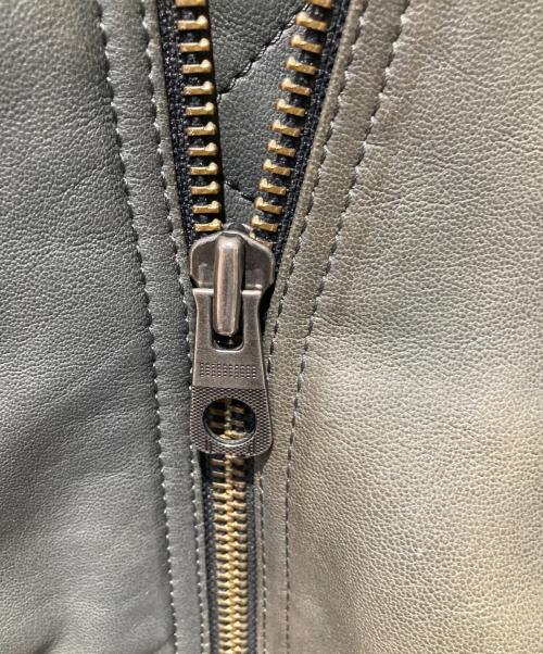 Timberland（ティンバーランド）Timberland (ティンバーランド) ラムレザーブルゾン グリーン サイズ:Mの古着・服飾アイテム