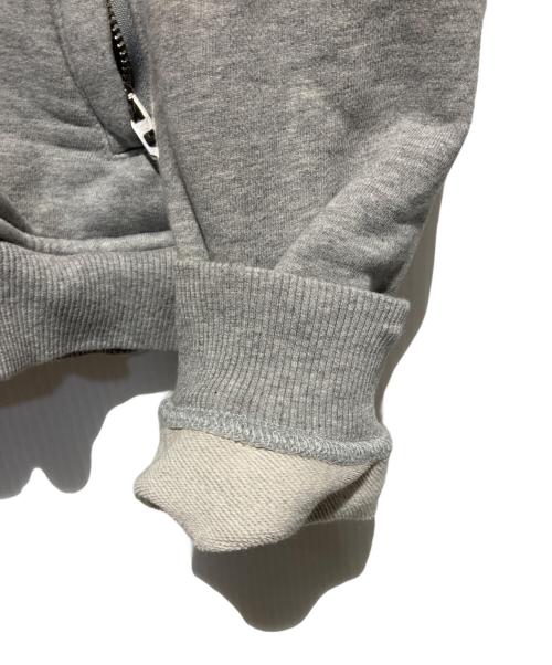 DIESEL（ディーゼル）DIESEL (ディーゼル) ジップアップスウェット グレー サイズ:ＸＳの古着・服飾アイテム