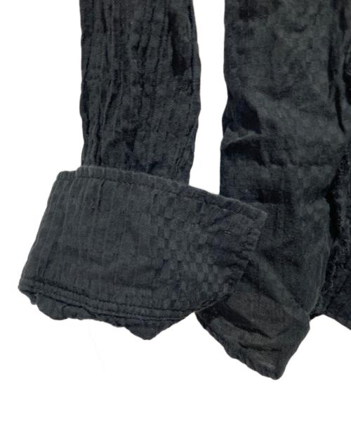 Hysteric Glamour（ヒステリックグラマー）Hysteric Glamour (ヒステリックグラマー) HYS CHERRY TIMES ピンタックシャツ ブラック サイズ:Ｓの古着・服飾アイテム