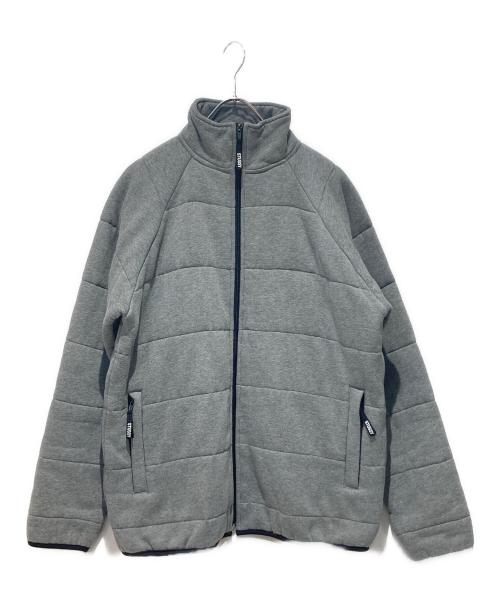 stussy（ステューシー）stussy (ステューシー) ジップアップジャケット グレー サイズ:Ｌの古着・服飾アイテム