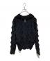 MADFRENZY（マッドフレンジー）の古着「Spiked Zip-Up Hoodie」｜ブラック