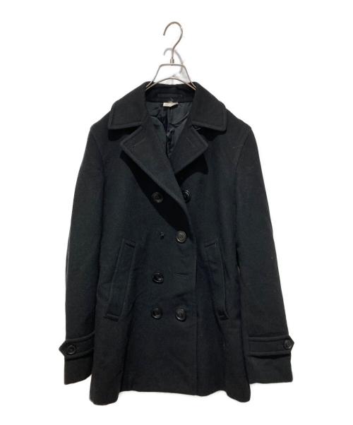 COMME des GARCONS HOMME PLUS（コムデギャルソンオムプリュス）COMME des GARCONS HOMME PLUS (コムデギャルソンオムプリュス) 8B メルトン ピーコート ブラック サイズ:XSの古着・服飾アイテム