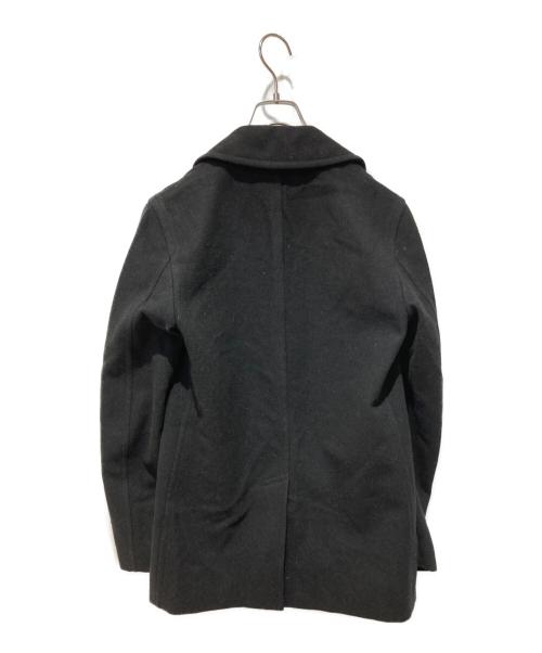 COMME des GARCONS HOMME PLUS（コムデギャルソンオムプリュス）COMME des GARCONS HOMME PLUS (コムデギャルソンオムプリュス) 8B メルトン ピーコート ブラック サイズ:XSの古着・服飾アイテム