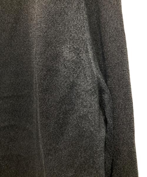 PRADA（プラダ）PRADA (プラダ) シルク混ニットポロシャツ ブラック サイズ:48の古着・服飾アイテム