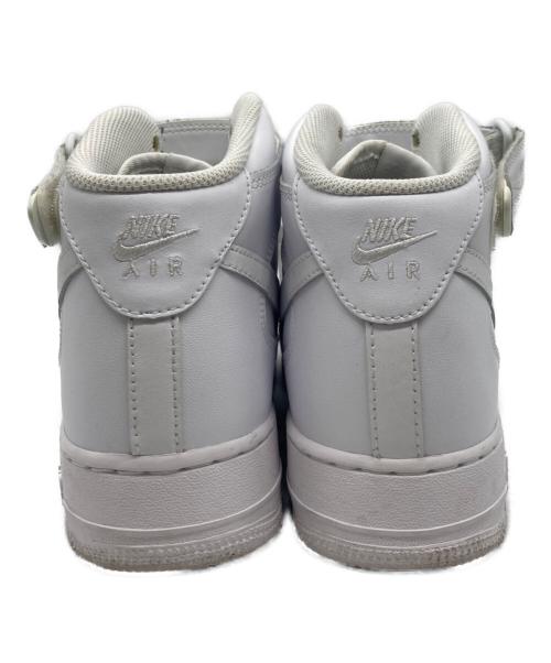 NIKE（ナイキ）NIKE (ナイキ) NIKE AIR FORCE 1 MID ホワイト サイズ:27cmの古着・服飾アイテム