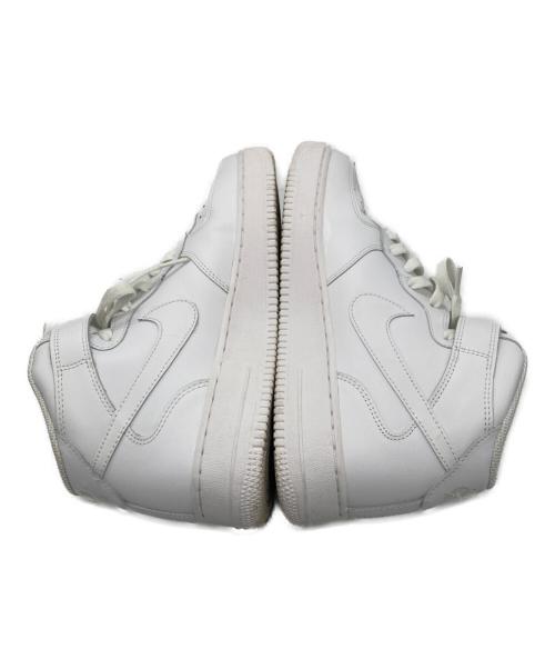 NIKE（ナイキ）NIKE (ナイキ) NIKE AIR FORCE 1 MID ホワイト サイズ:27cmの古着・服飾アイテム