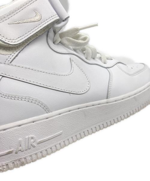 NIKE（ナイキ）NIKE (ナイキ) NIKE AIR FORCE 1 MID ホワイト サイズ:27cmの古着・服飾アイテム