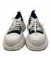 ALEXANDER McQUEEN (アレキサンダーマックイーン) Tread Slick Low Lace Up ホワイト×ブラック サイズ:23.5：18000円