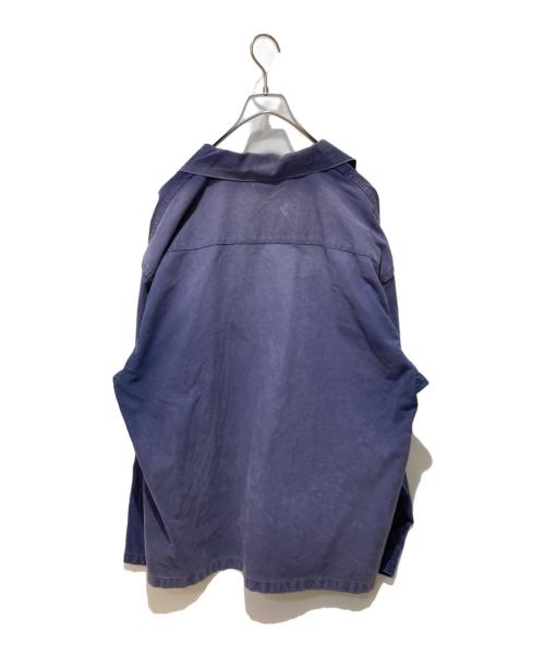 LE GLAZIK（ル グラジック）LE GLAZIK (ル グラジック) スキッパーシャツ ネイビー サイズ:52の古着・服飾アイテム