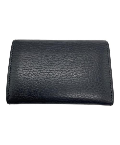 GUCCI（グッチ）GUCCI (グッチ) 2つ折り財布 ブラックの古着・服飾アイテム
