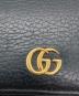 中古・古着 GUCCI (グッチ) 2つ折り財布 ブラック：18000円