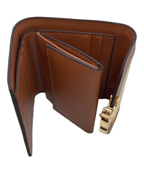 CELINE（セリーヌ）CELINE (セリーヌ) スモール フラップウォレット ベージュの古着・服飾アイテム