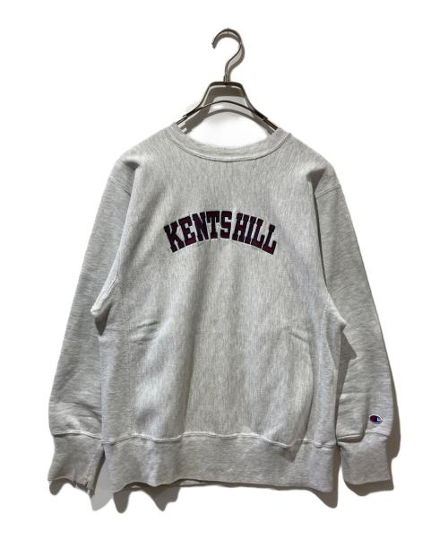 Champion REVERSE WEAVE（チャンピオン リバース ウィーブ）Champion REVERSE WEAVE (チャンピオン リバース ウィーブ) カレッジスウェット グレー サイズ:Ｌの古着・服飾アイテム